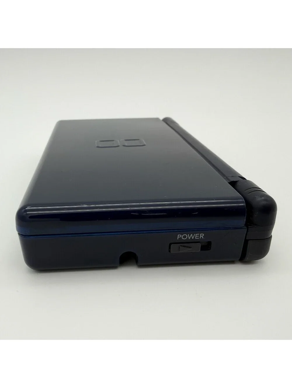 Nintendo DS Lite USG-001 JPN Dark Blue Japan Broken Top LCD - Yellowing Bottom